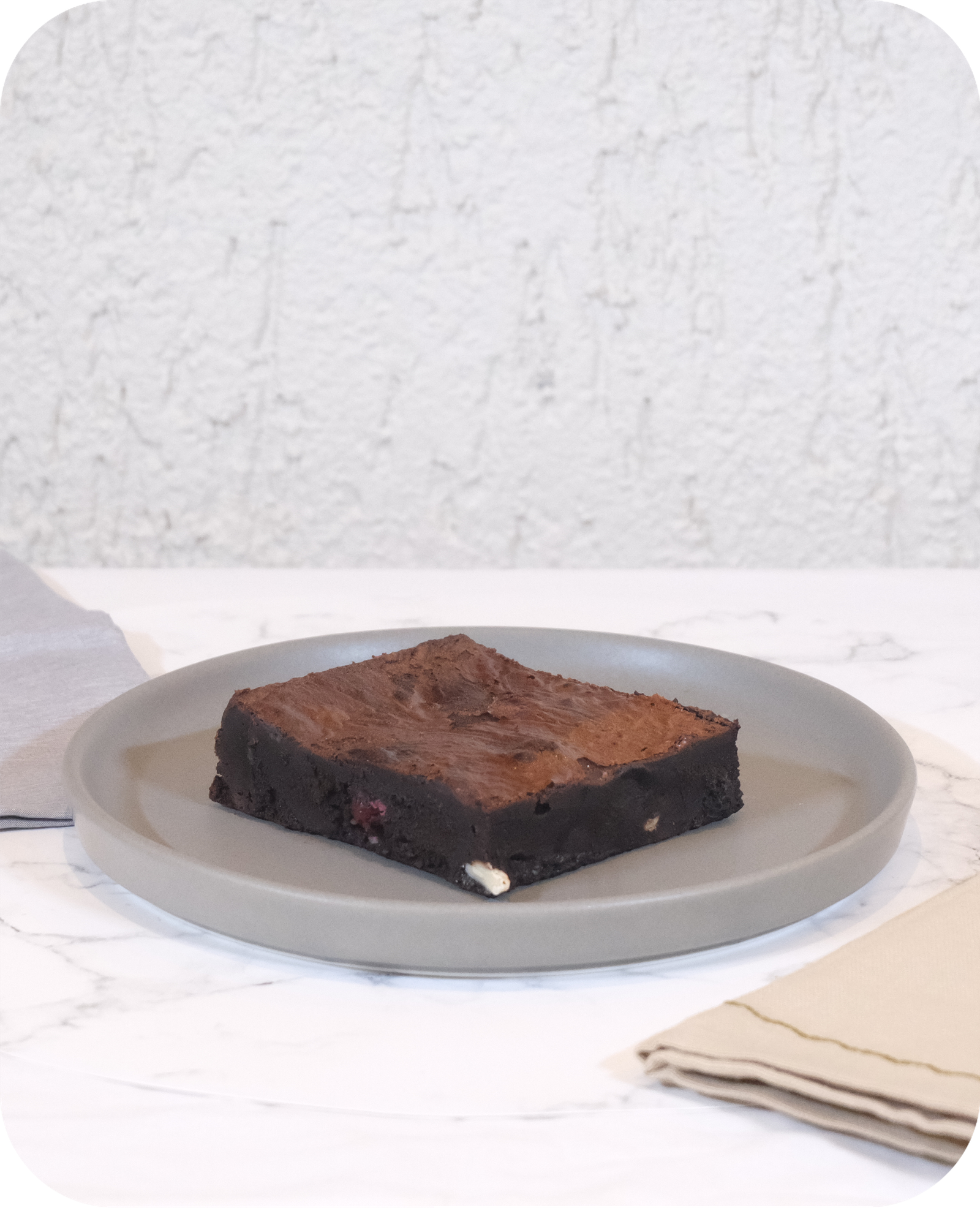 Beyaz Çikolatalı Brownie